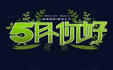 5月工作总结参考6篇