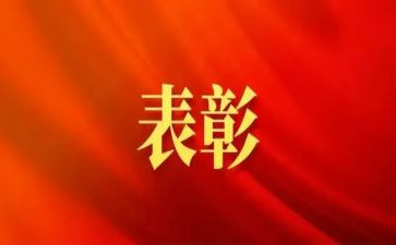 被表彰讲话稿8篇