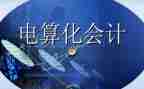 电算化实训报告心得体会6篇