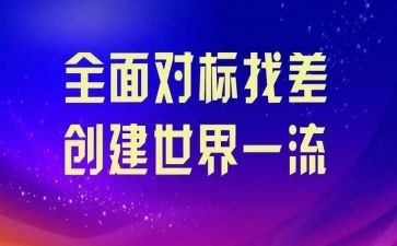 公司对标讲话稿模板6篇