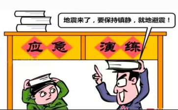 防防震演练心得体会8篇