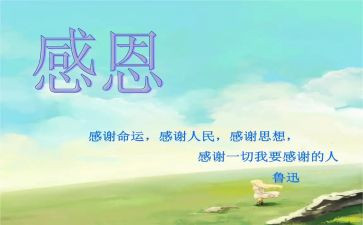 感恩心得体会800字6篇