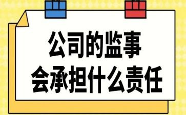 监事的工作计划6篇