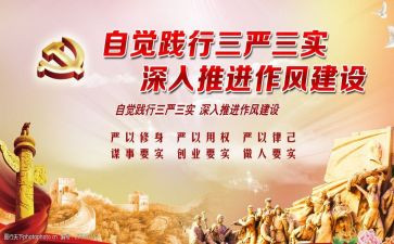 三严三实活动总结6篇