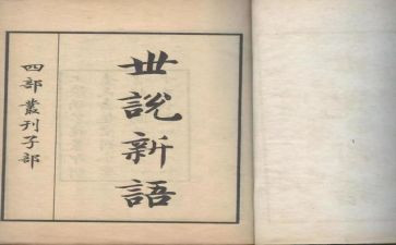 世说新语48心得体会6篇