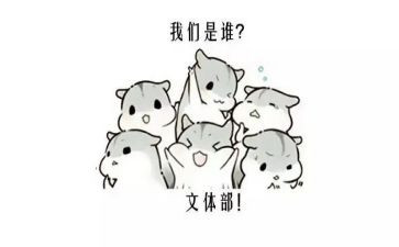 竞选文体部部员演讲稿6篇