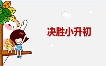 小升初作文500字8篇