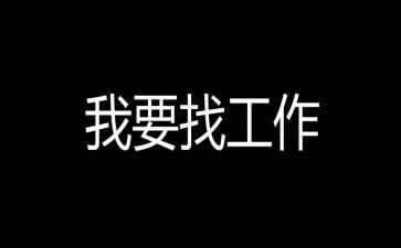 找工作计划和总结参考5篇