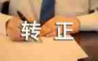 公司转正的自我鉴定模板6篇